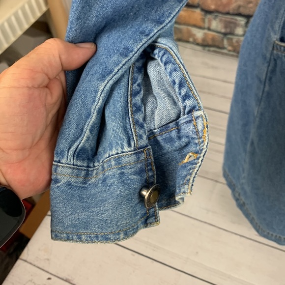 Scarlett blue denim midi dress size 13/14 - Picture 3 of 6